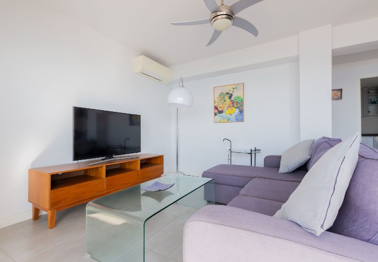 Apartamento en Santa Pola - Ático con vistas panorámicas - Relax & teletrabajo 