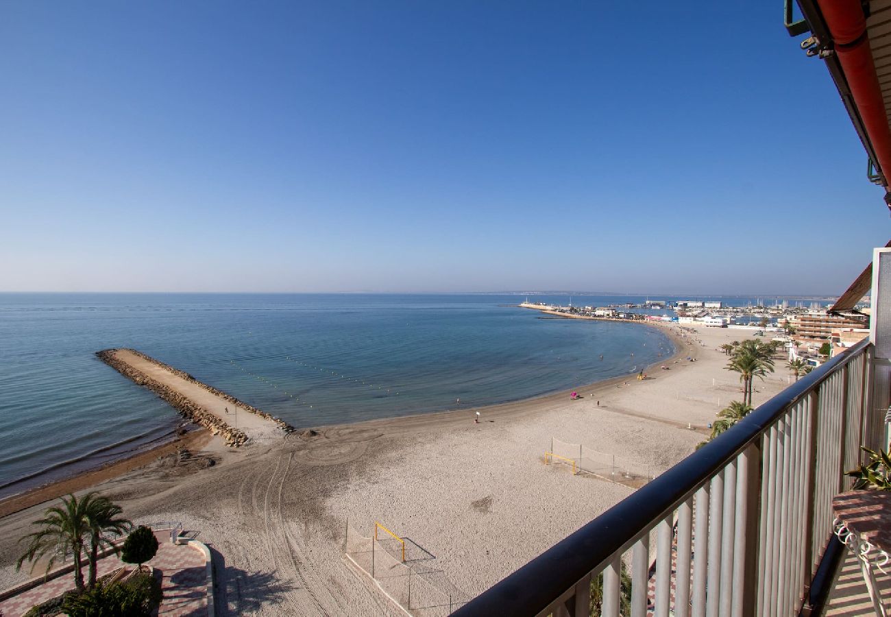 Apartamento en Santa Pola - Ático con vistas panorámicas - Relax & teletrabajo 