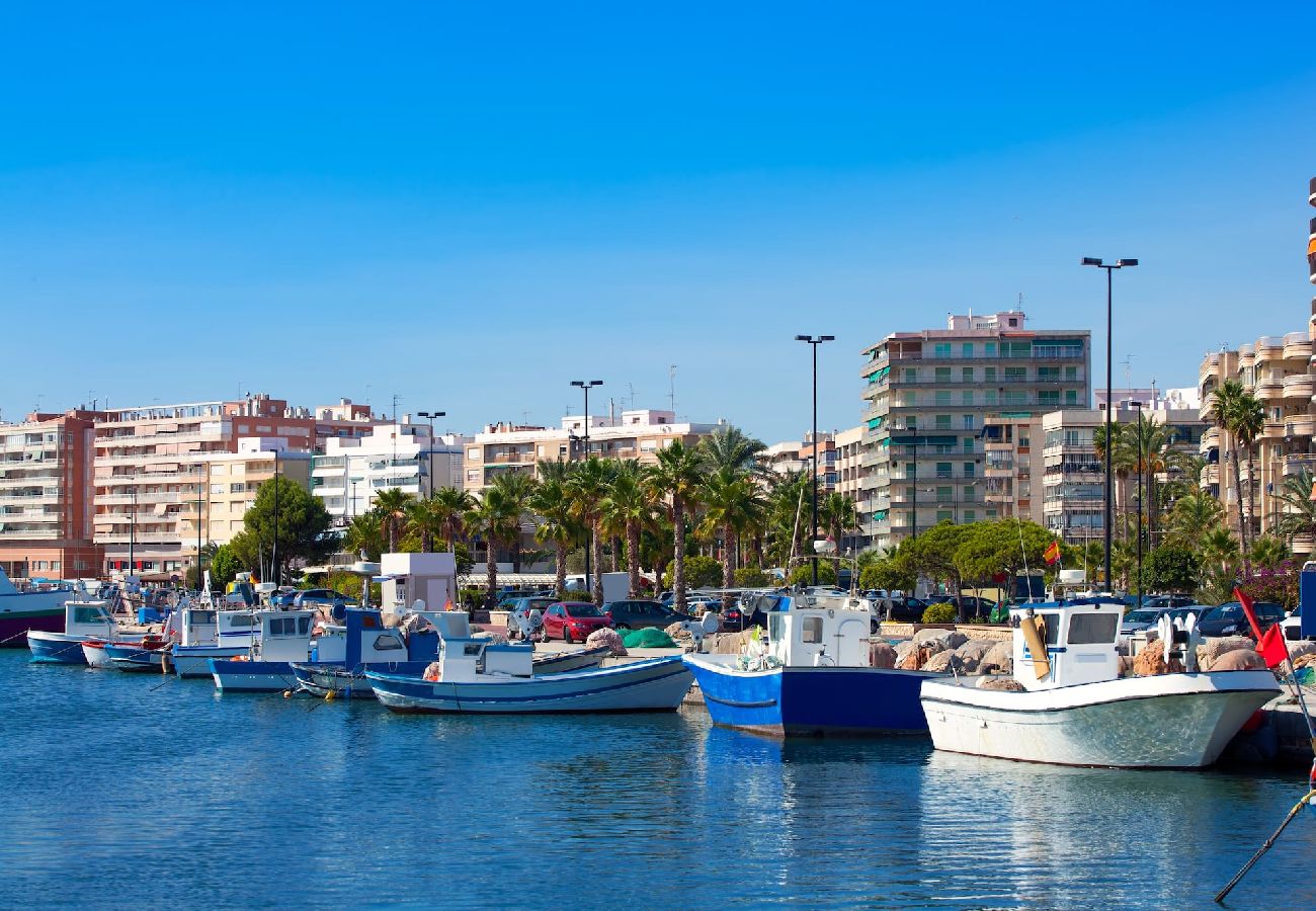 Apartamento en Santa Pola - Ático con vistas panorámicas - Relax & teletrabajo 