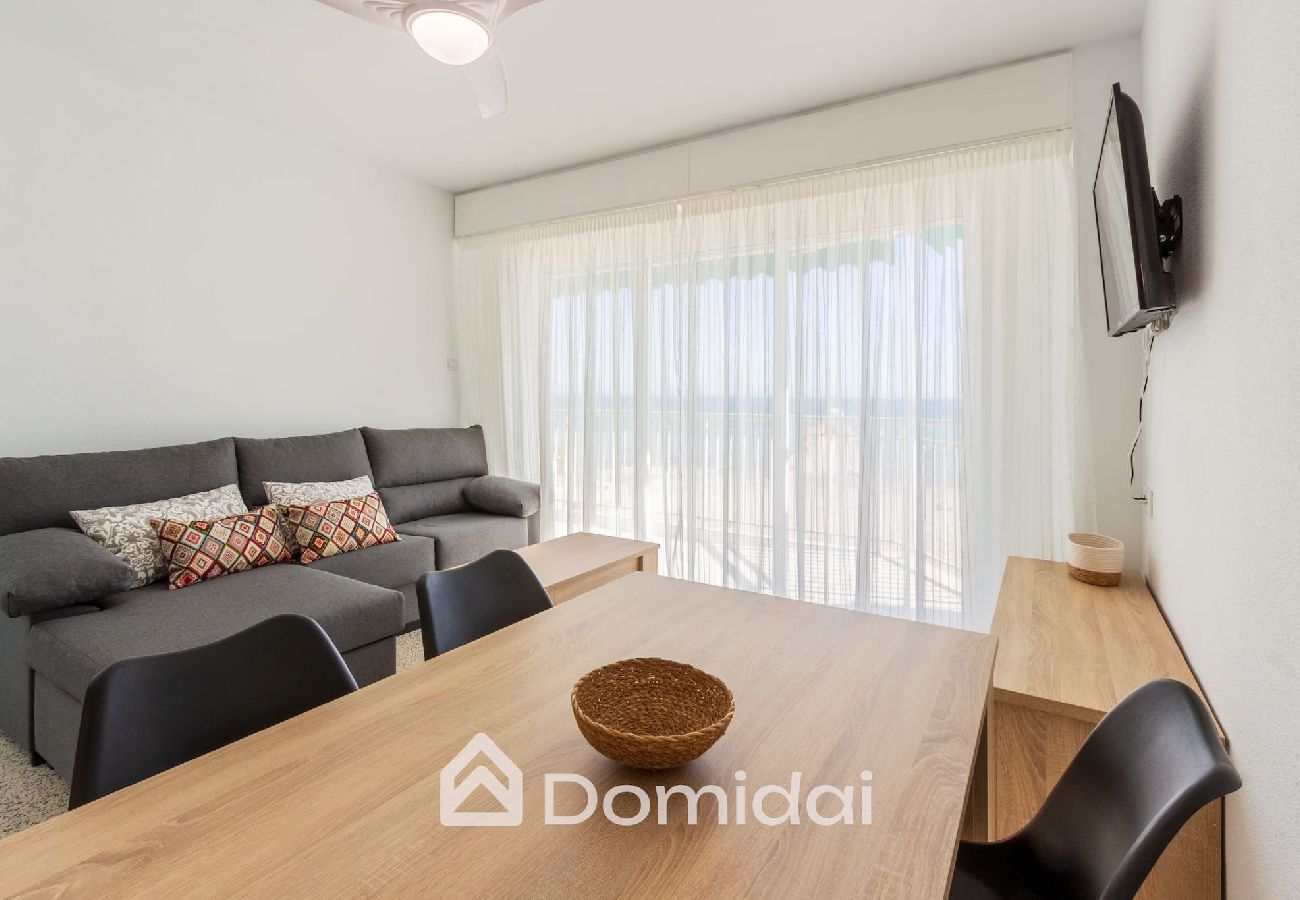 Apartamento en Santa Pola - Primera línea de playa ideal para teletrabajo 