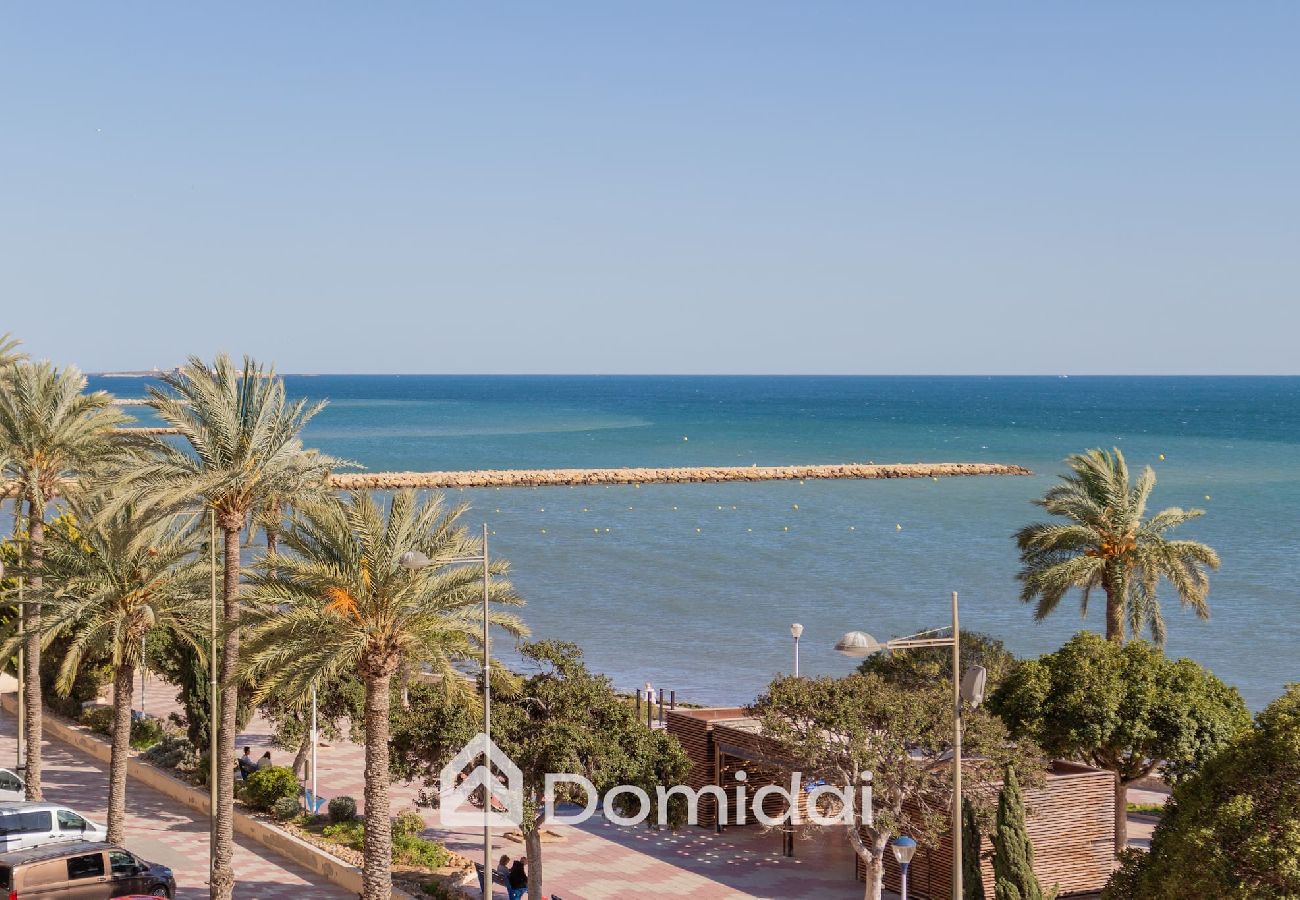 Apartamento en Santa Pola - Playa a 5 metros en el centro del pueblo - Domidai 