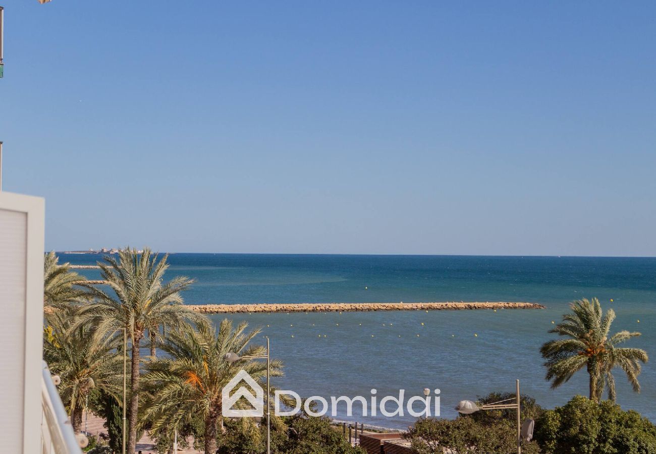 Apartamento en Santa Pola - Playa a 5 metros en el centro del pueblo - Domidai 