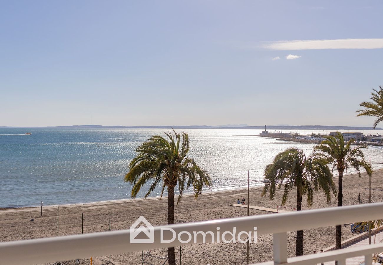 Apartamento en Santa Pola - Playa a 5 metros en el centro del pueblo - Domidai 