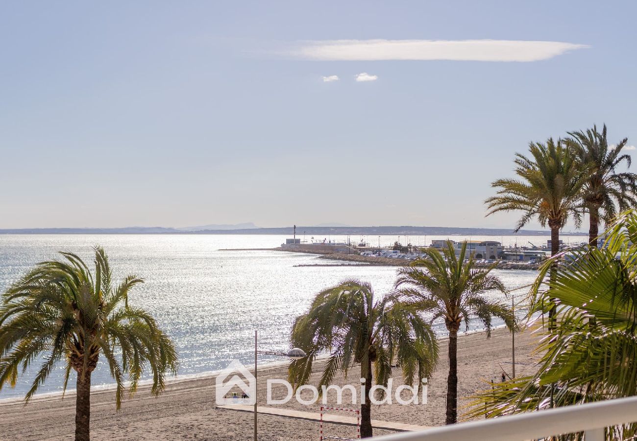 Apartamento en Santa Pola - Playa a 5 metros en el centro del pueblo - Domidai 