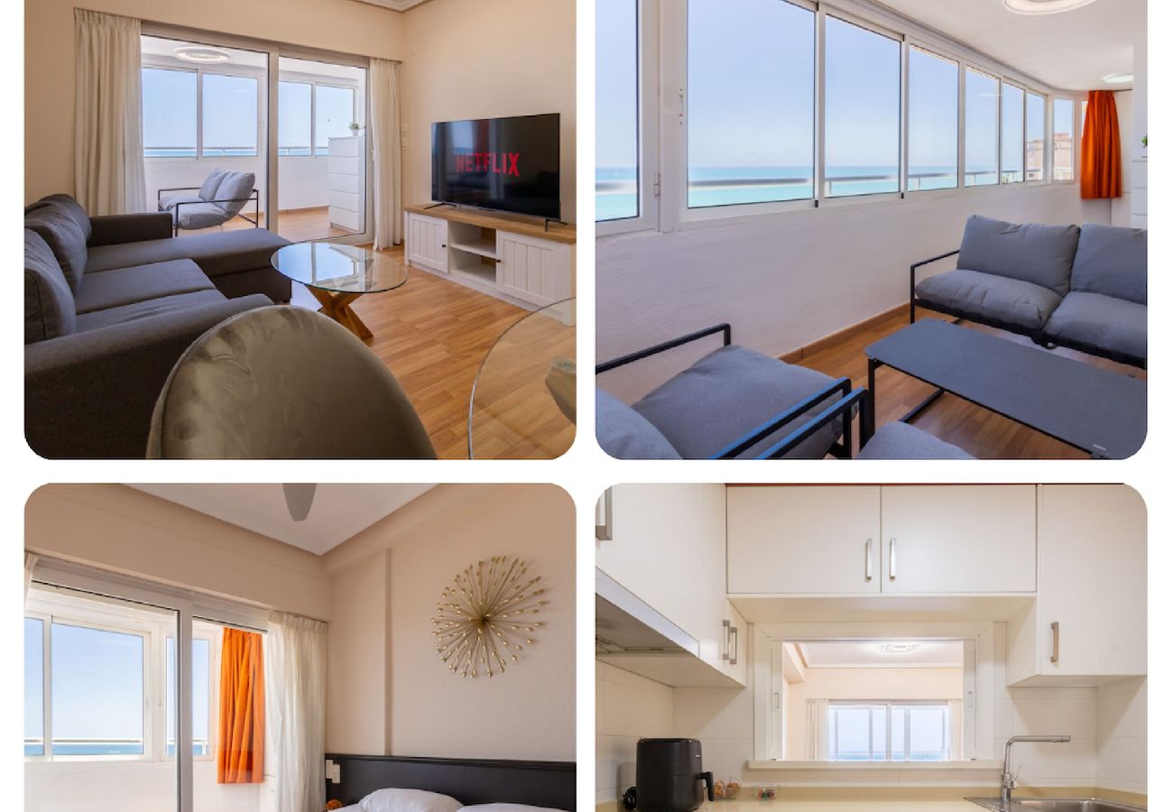 Apartamento en Los Arenales del Sol - The Seaview - beach & pool by Domidai 