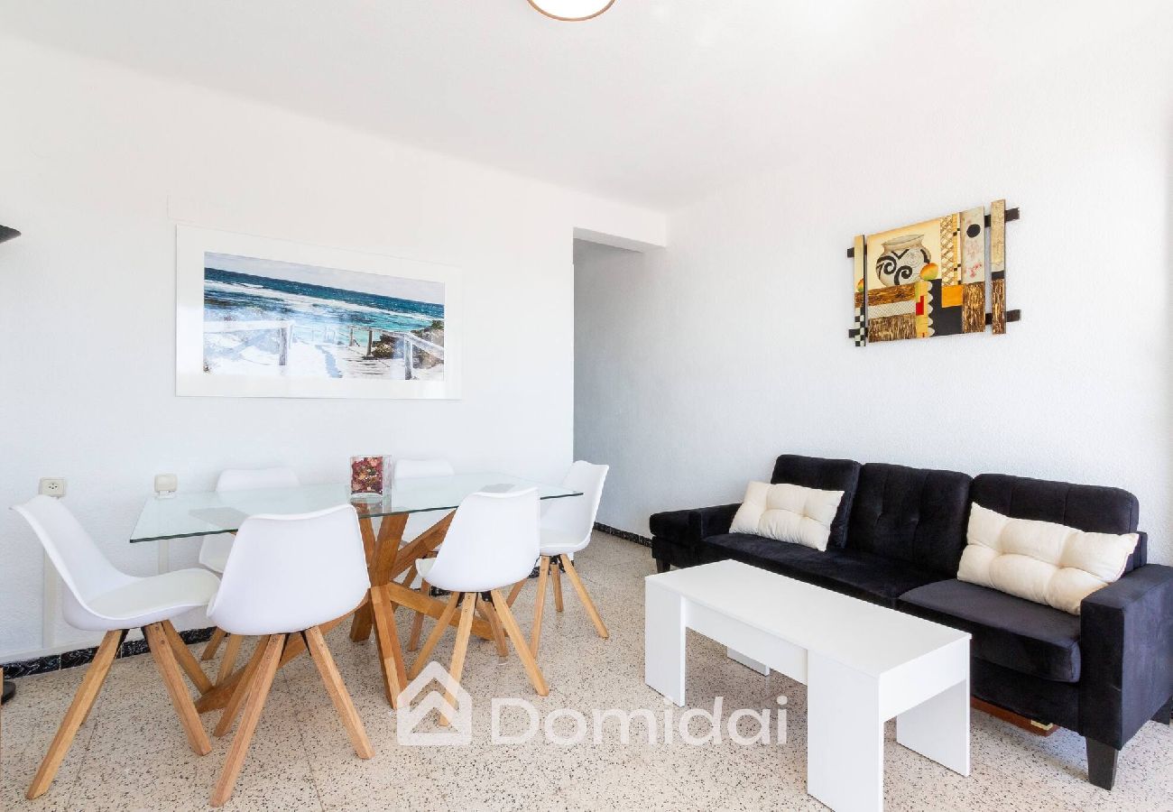 Apartamento en Santa Pola - Apartamento a pie de playa cerca del aeropuerto 