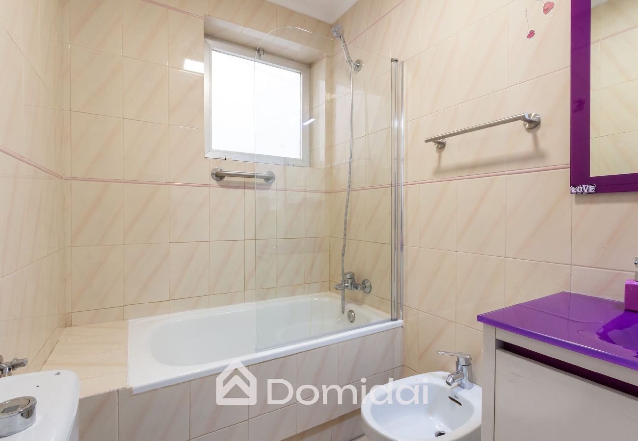 Apartamento en Santa Pola - Apartamento a pie de playa cerca del aeropuerto 