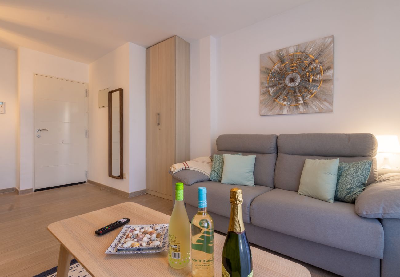 Apartamento en Santa Pola - Apartamento moderno con piscina comunitaria