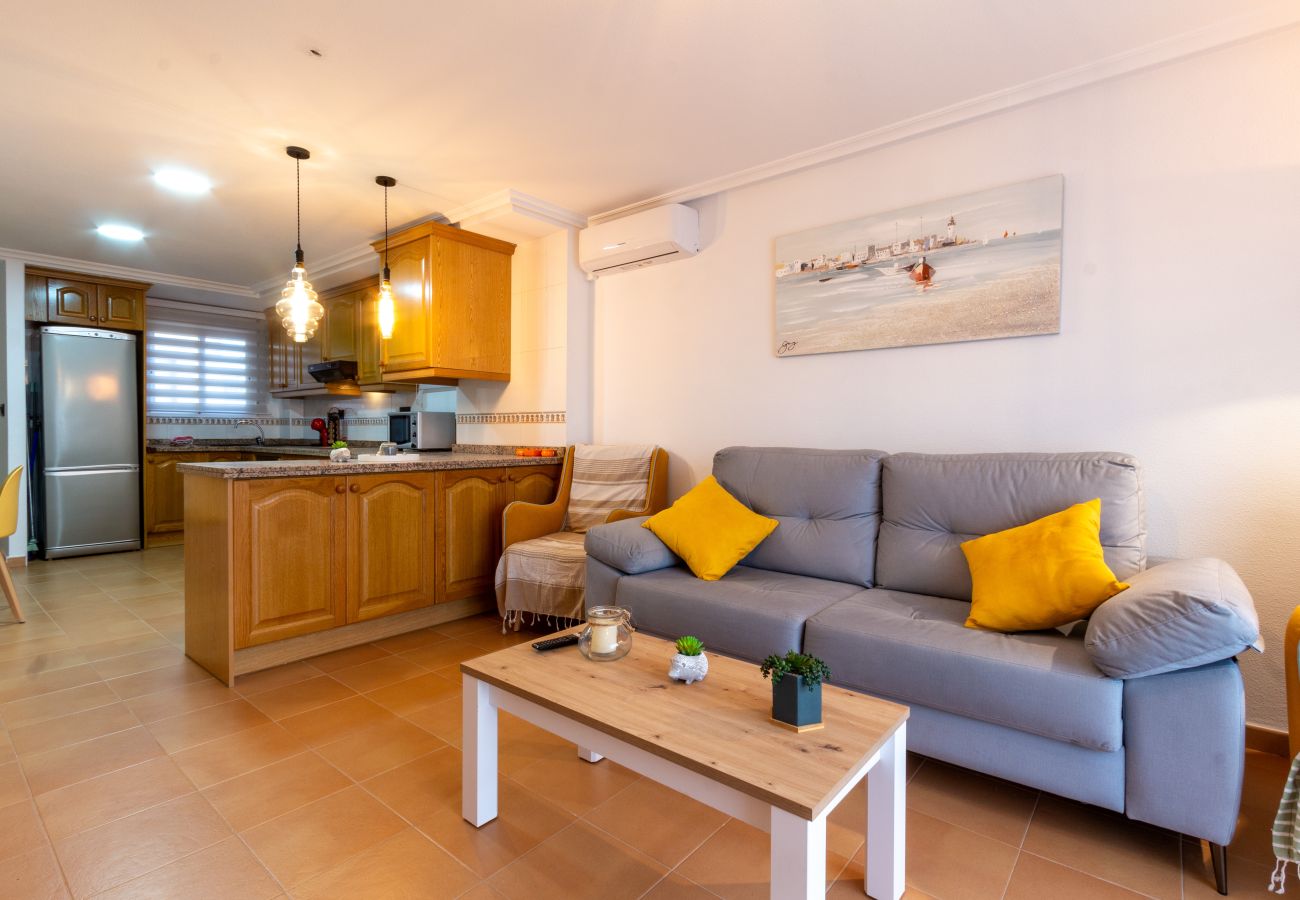 Apartamento en Santa Pola - Bungalow en Santa Pola, cerca de la naturaleza