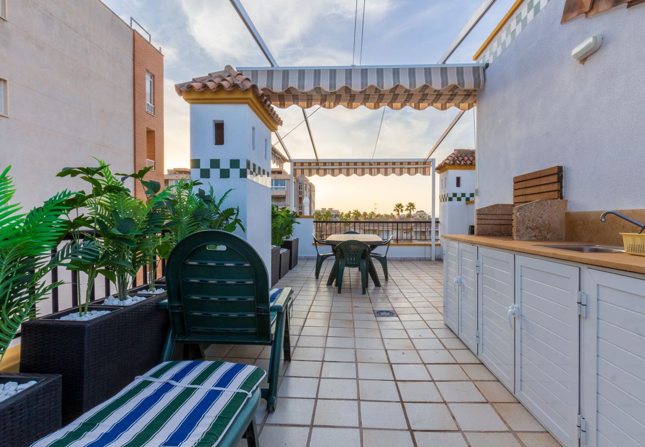 Apartamento en Santa Pola - Bungalow en Santa Pola, cerca de la naturaleza