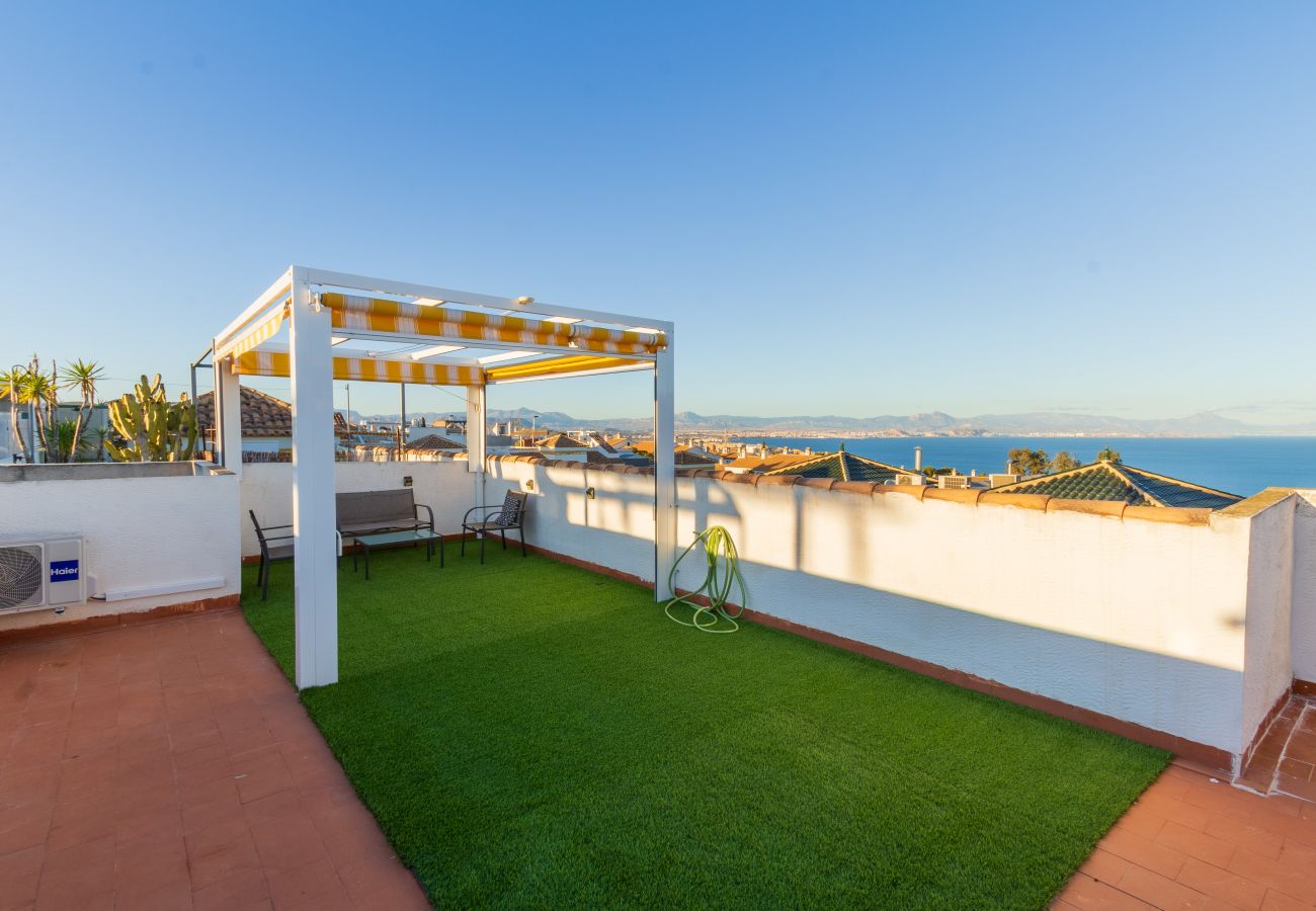 Apartamento en Gran Alacant - Big Terrace with seaviews in Gran Alacant