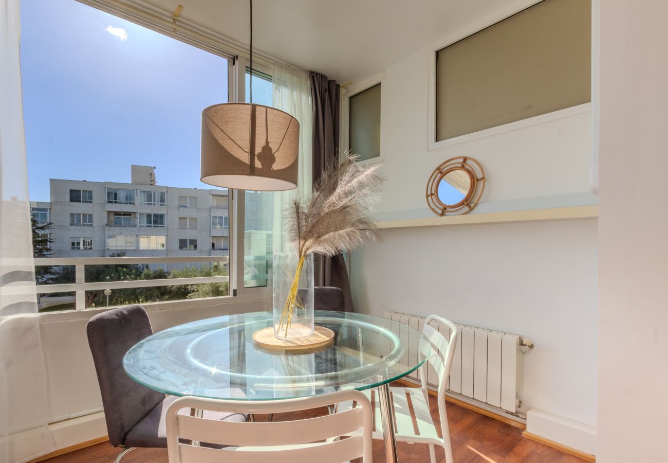 Apartamento en Santa Pola - Vistas al mar, sol, teletrabajo y descanso