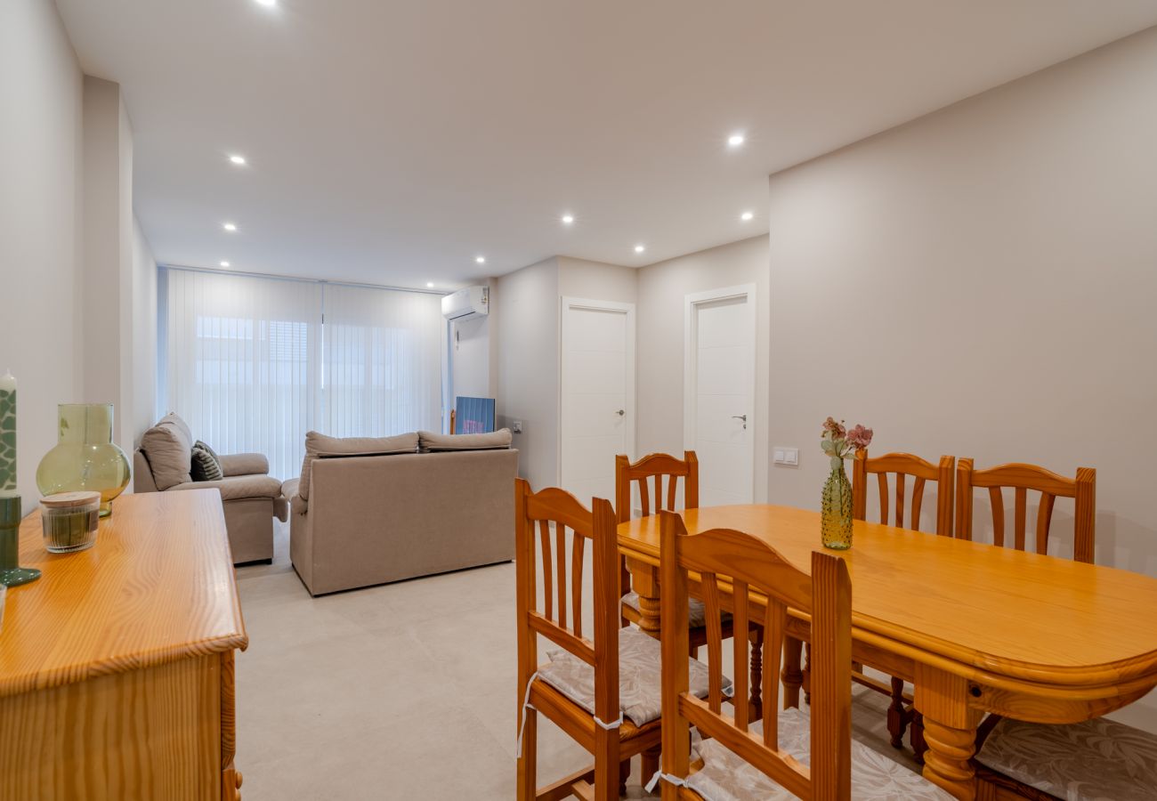 Apartamento en Santa Pola - Apartamento en el centro a 50 metros de la playa