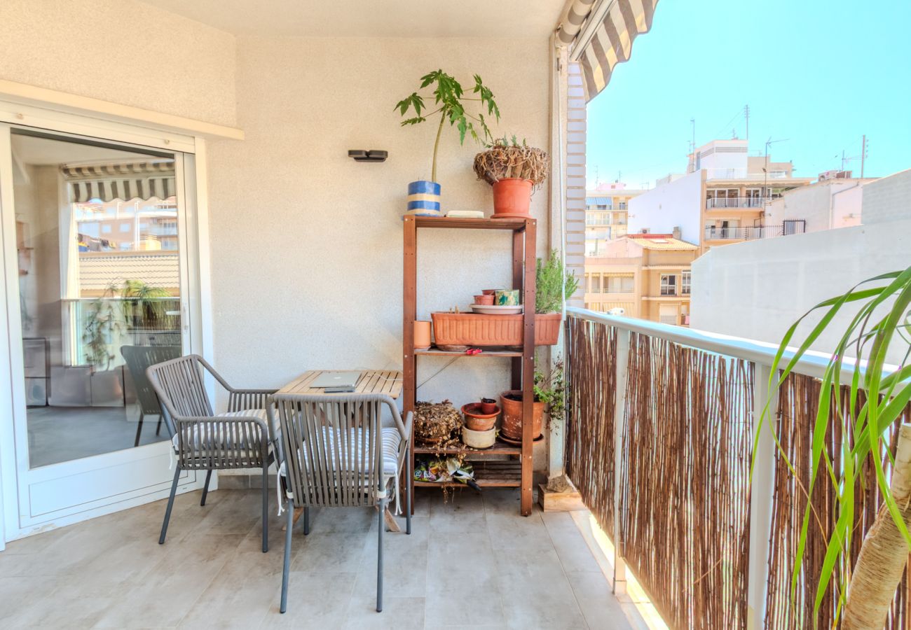 Apartamento en Santa Pola - Piso céntrico junto a playa de levante Santa Pola