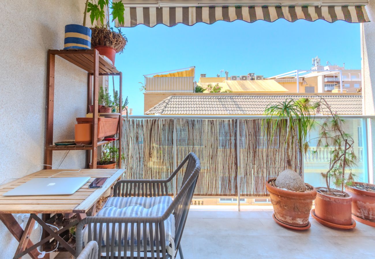 Apartamento en Santa Pola - Piso céntrico junto a playa de levante Santa Pola