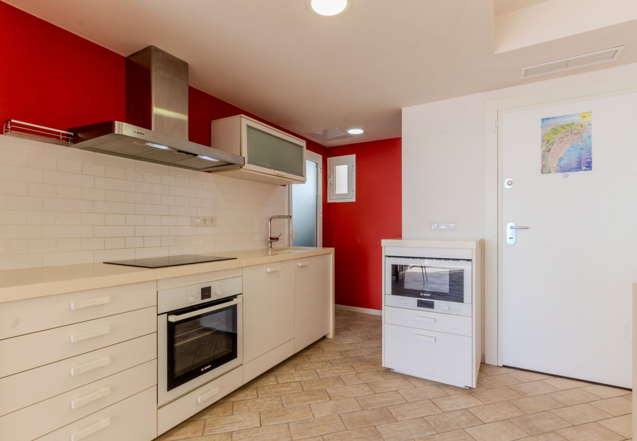 Apartamento en Santa Pola - Apartamento frente a la playa cerca del aeropuerto