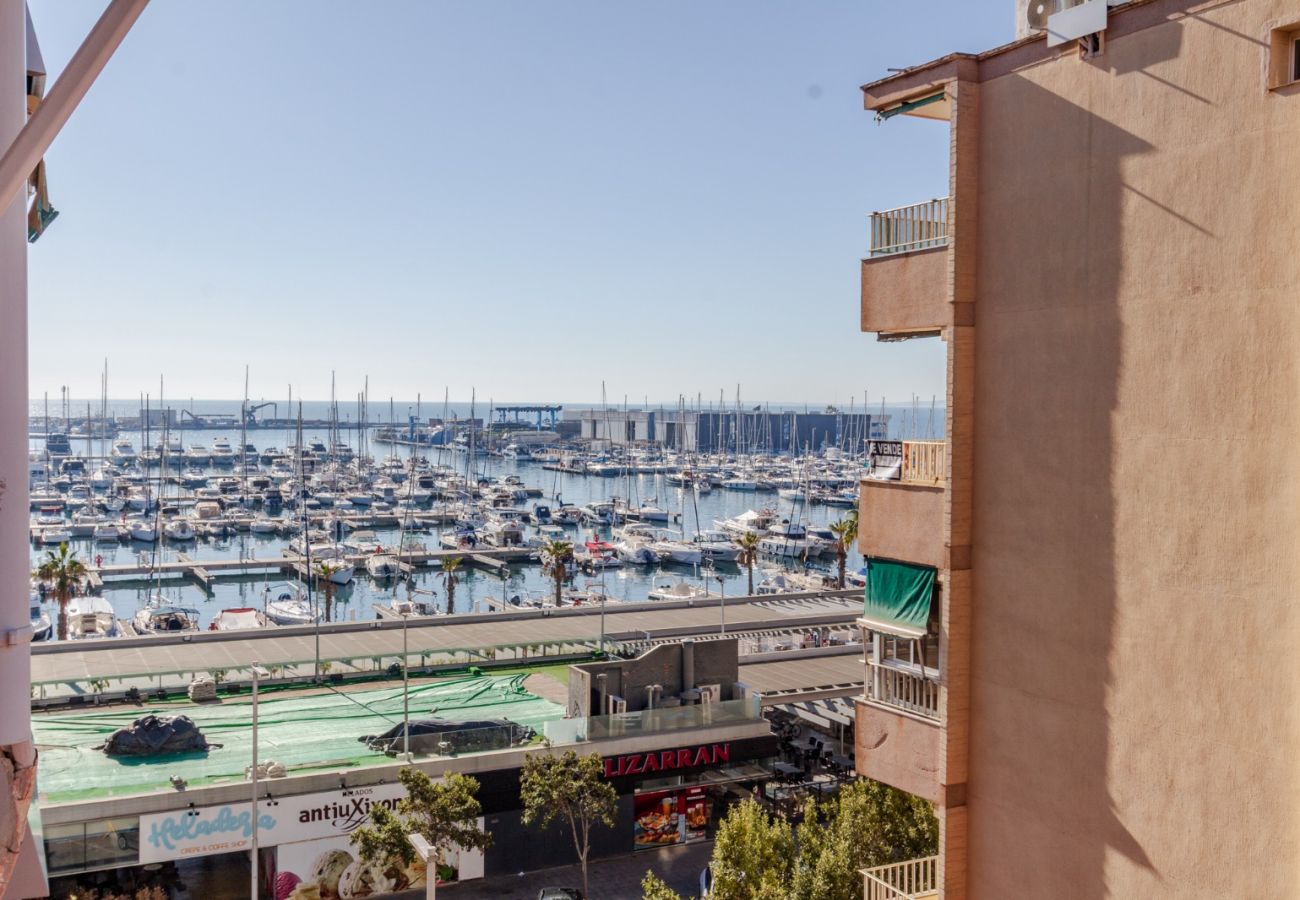 Apartamento en Santa Pola - Apartamento frente al paseo marítimo en Santa Pola