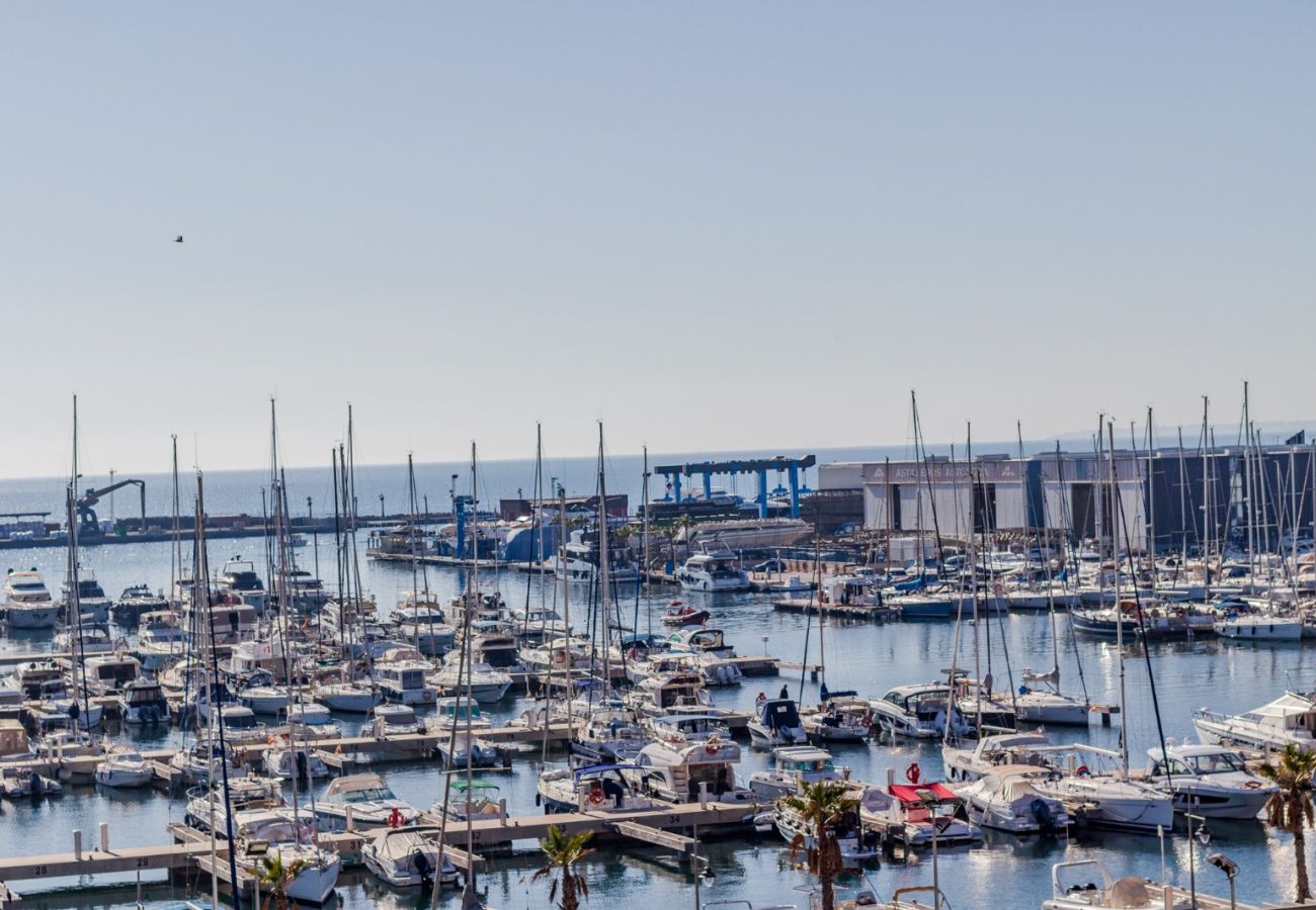 Apartamento en Santa Pola - Apartamento frente al paseo marítimo en Santa Pola