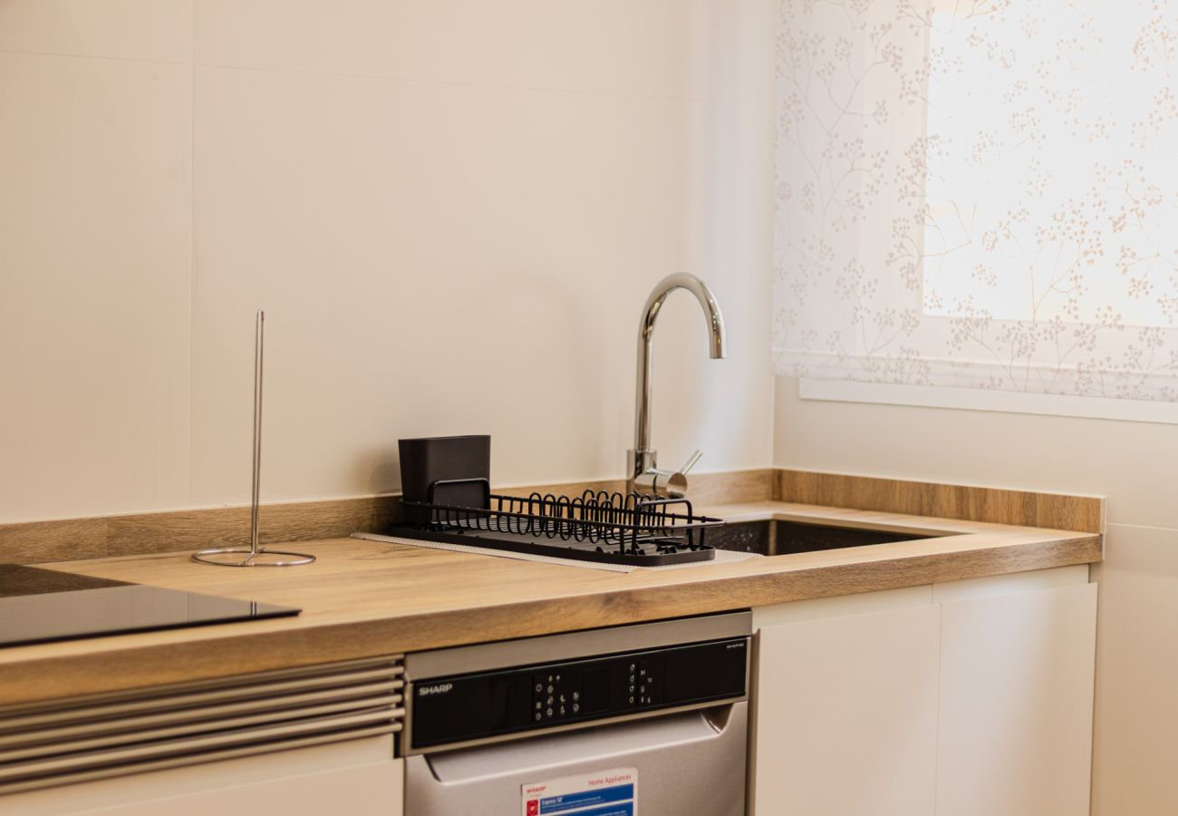 Apartamento en Santa Pola - Piso céntrico a un paso de la playa