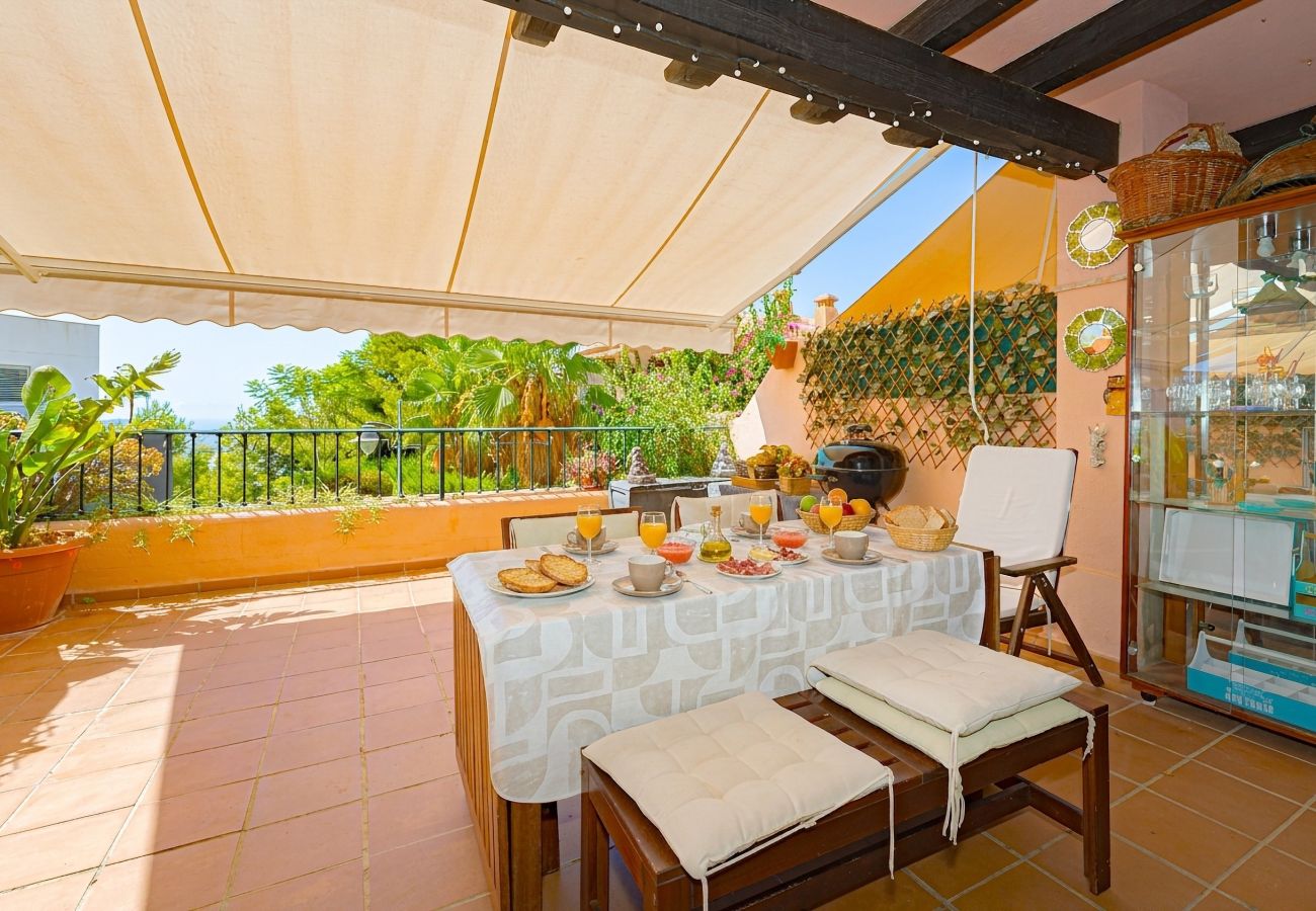 Bungalow en Finestrat - Villa tranquila con terraza y vistas - Mirador de Sierra Cortina