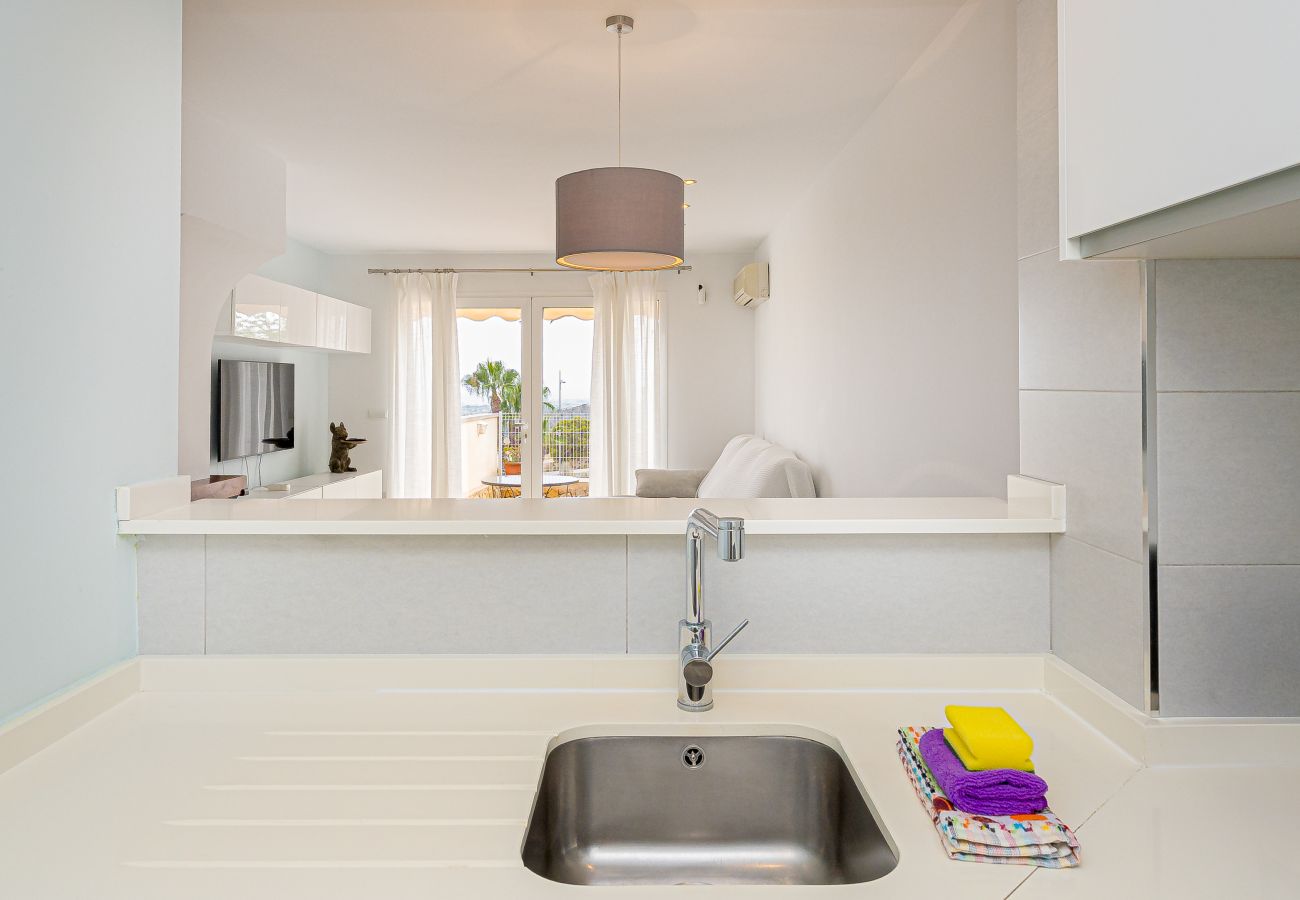 Casa en Finestrat - Casa con BBQ y piscina comunitaria - Golf Badía, Finestrat