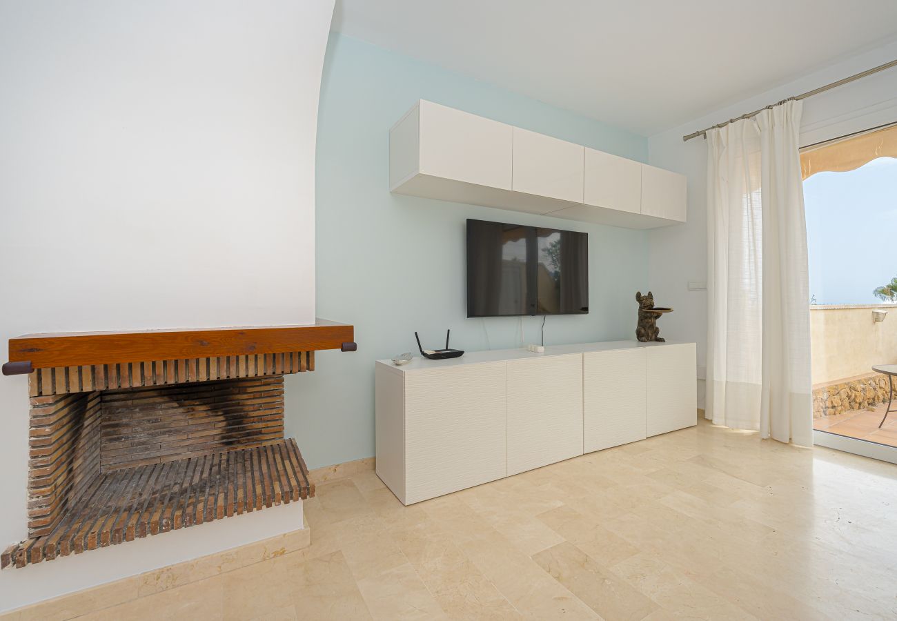 Casa en Finestrat - Casa con BBQ y piscina comunitaria - Golf Badía, Finestrat