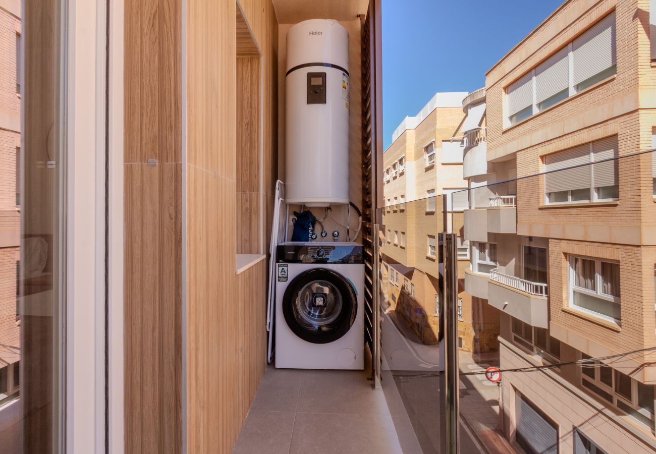 Apartamento en Santa Pola - Apartamento nuevo y luminoso a 3 min de la playa