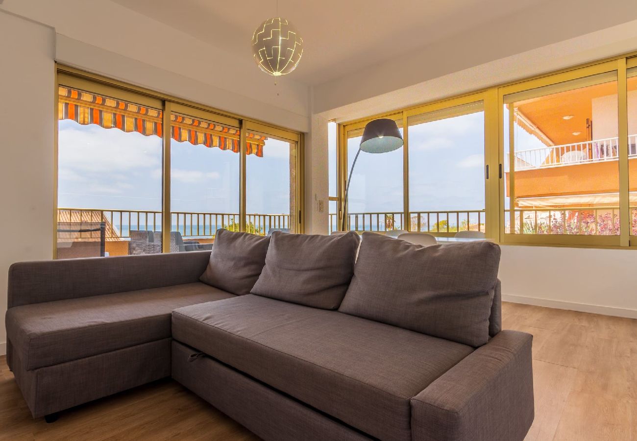 Apartment in santa pola - Villa Marina - Teleworking, relax and sea views 