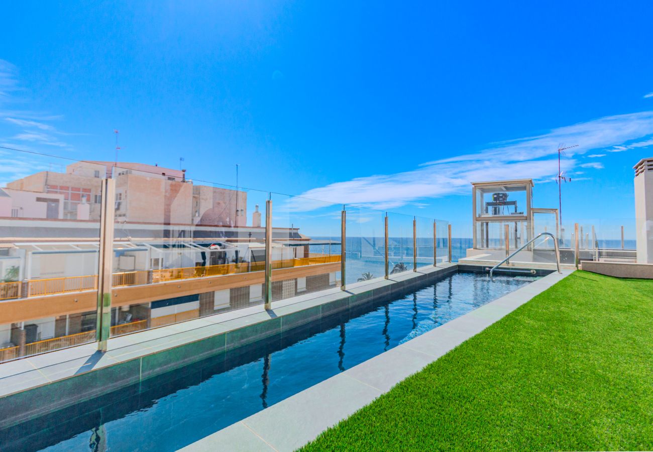 Apartment in santa pola - La Mar - Beach and pool