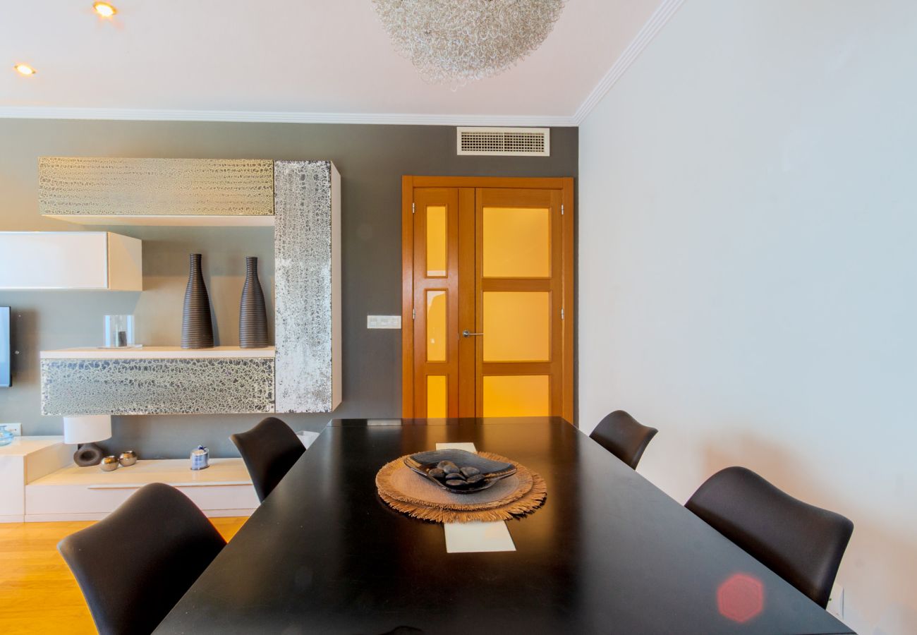 Apartment in santa pola - Urbanización con piscina cerca aeropuerto