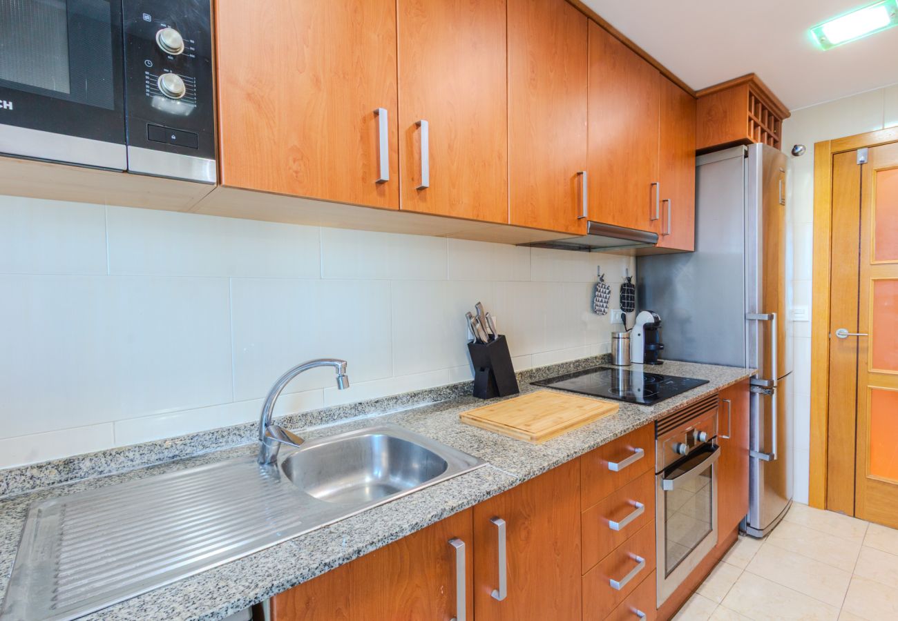 Apartment in santa pola - Urbanización con piscina cerca aeropuerto