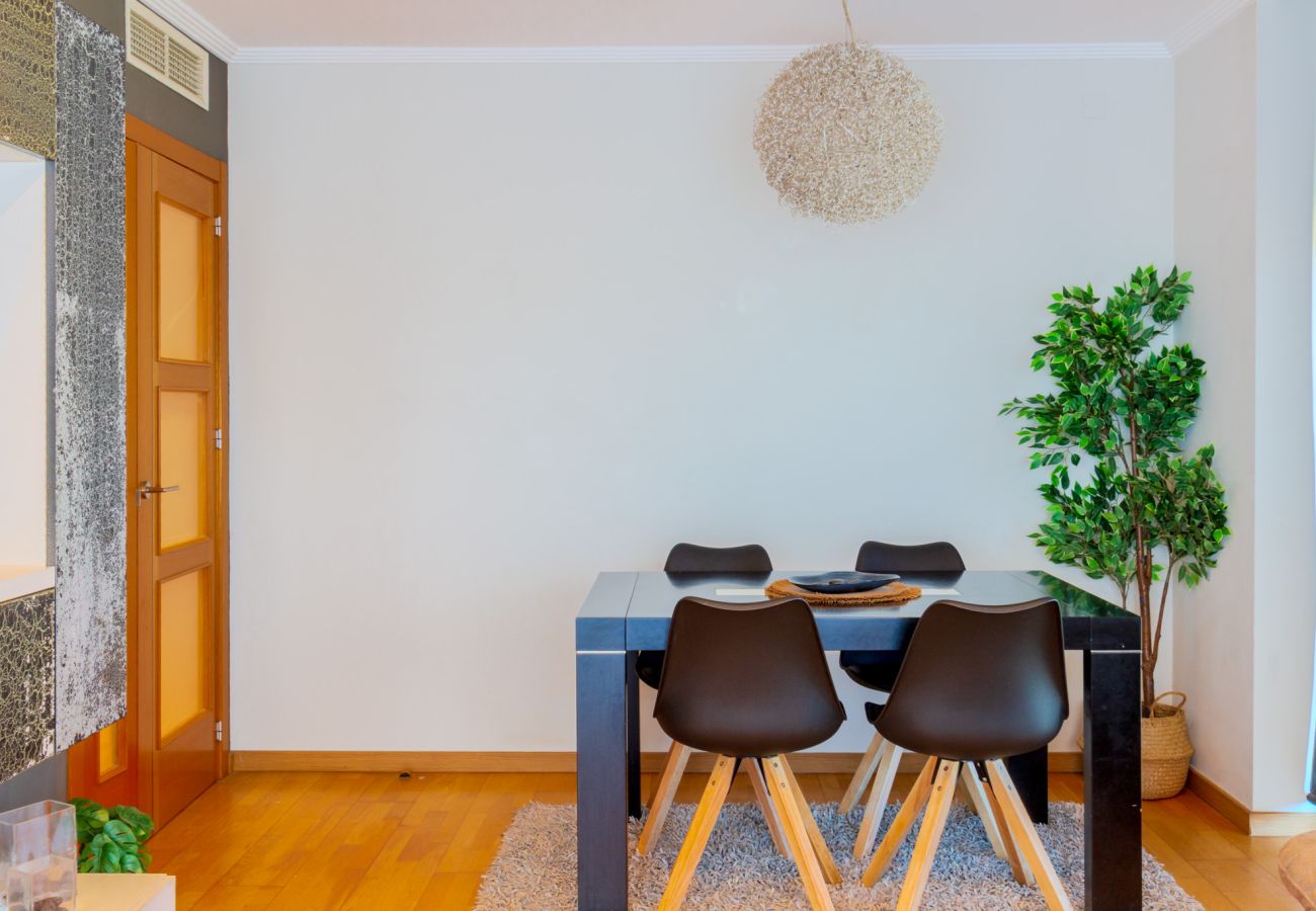 Apartment in santa pola - Urbanización con piscina cerca aeropuerto
