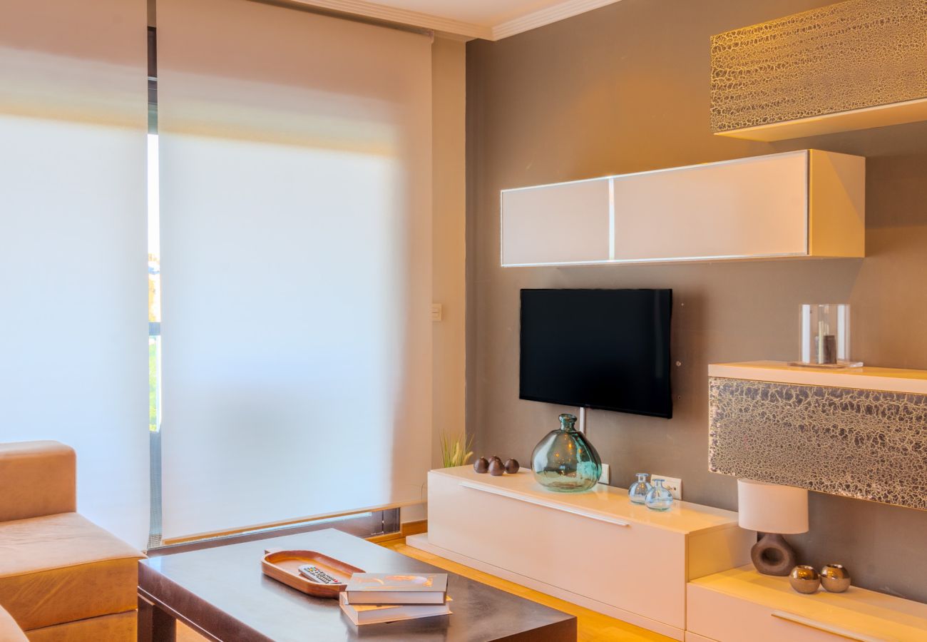 Apartment in santa pola - Urbanización con piscina cerca aeropuerto