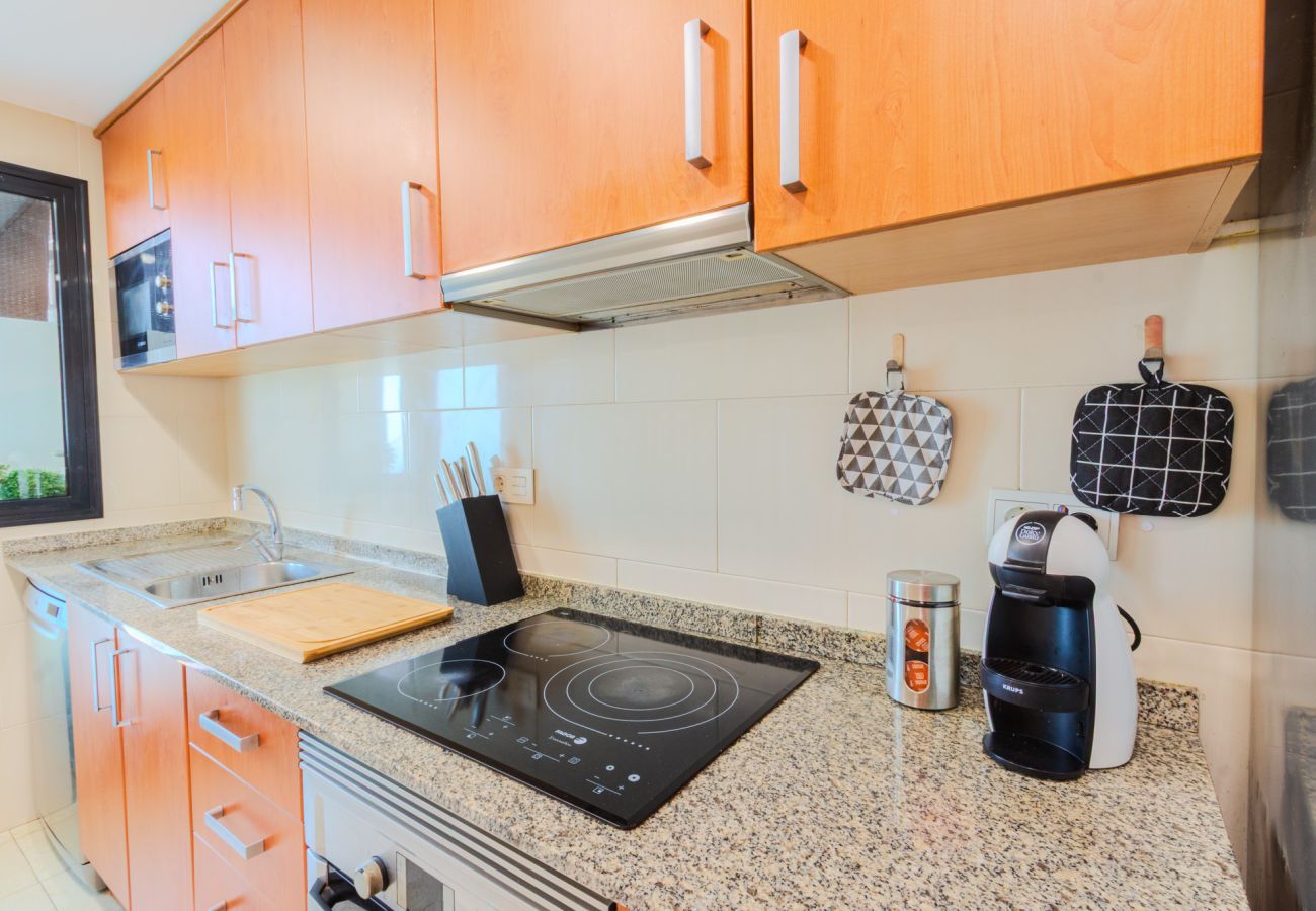 Apartment in santa pola - Urbanización con piscina cerca aeropuerto