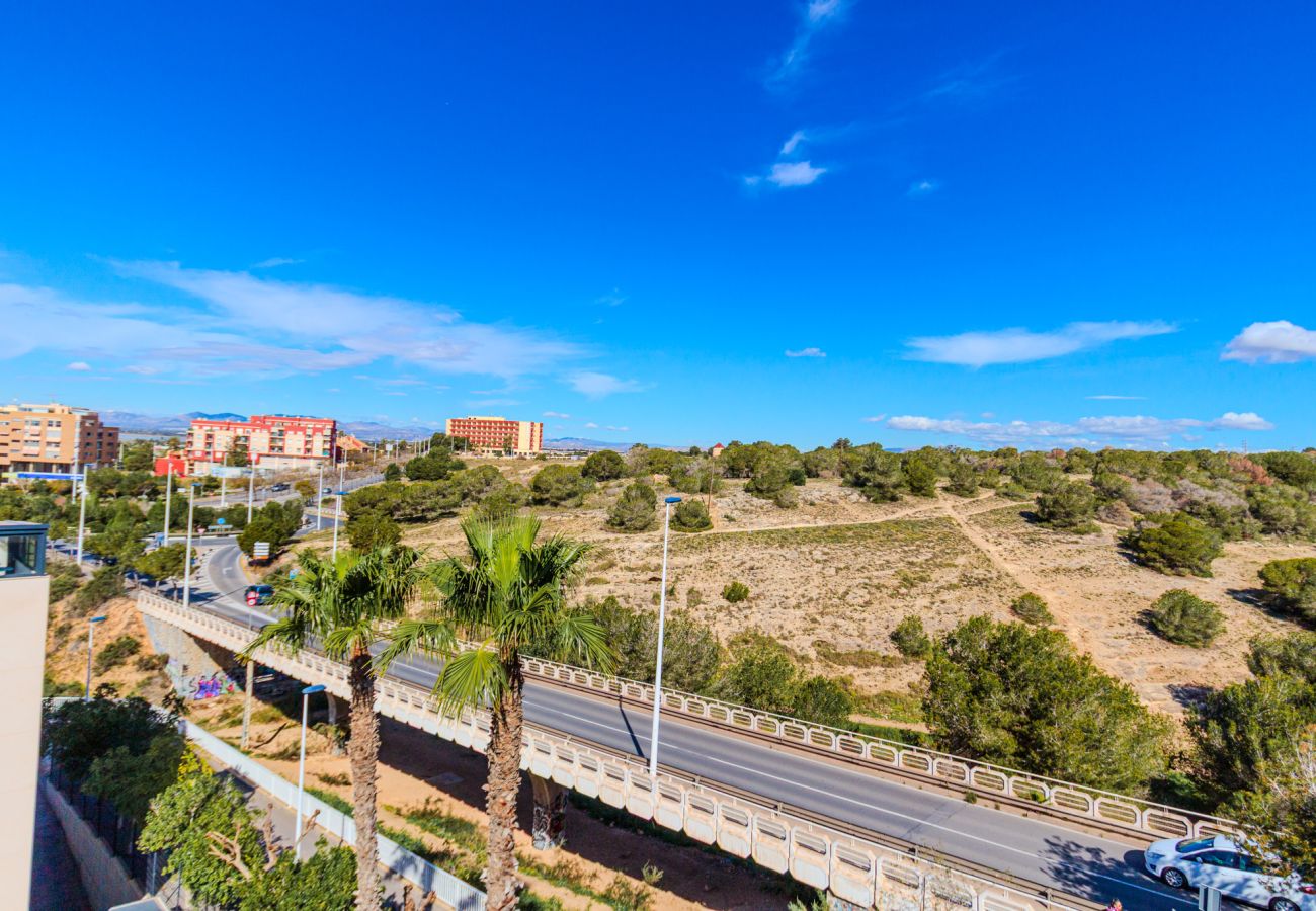 Apartment in santa pola - Urbanización con piscina cerca aeropuerto
