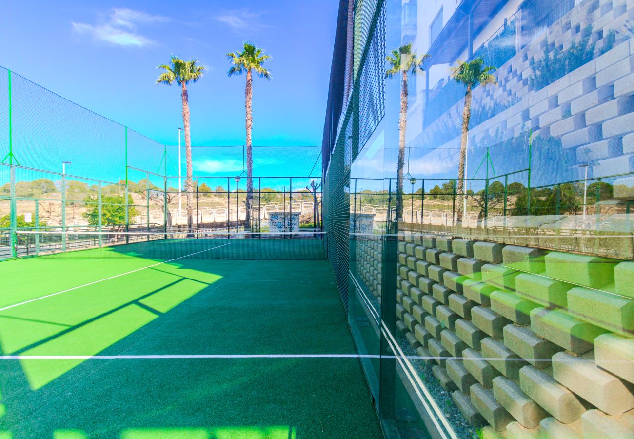 Apartment in santa pola - Urbanización con piscina cerca aeropuerto