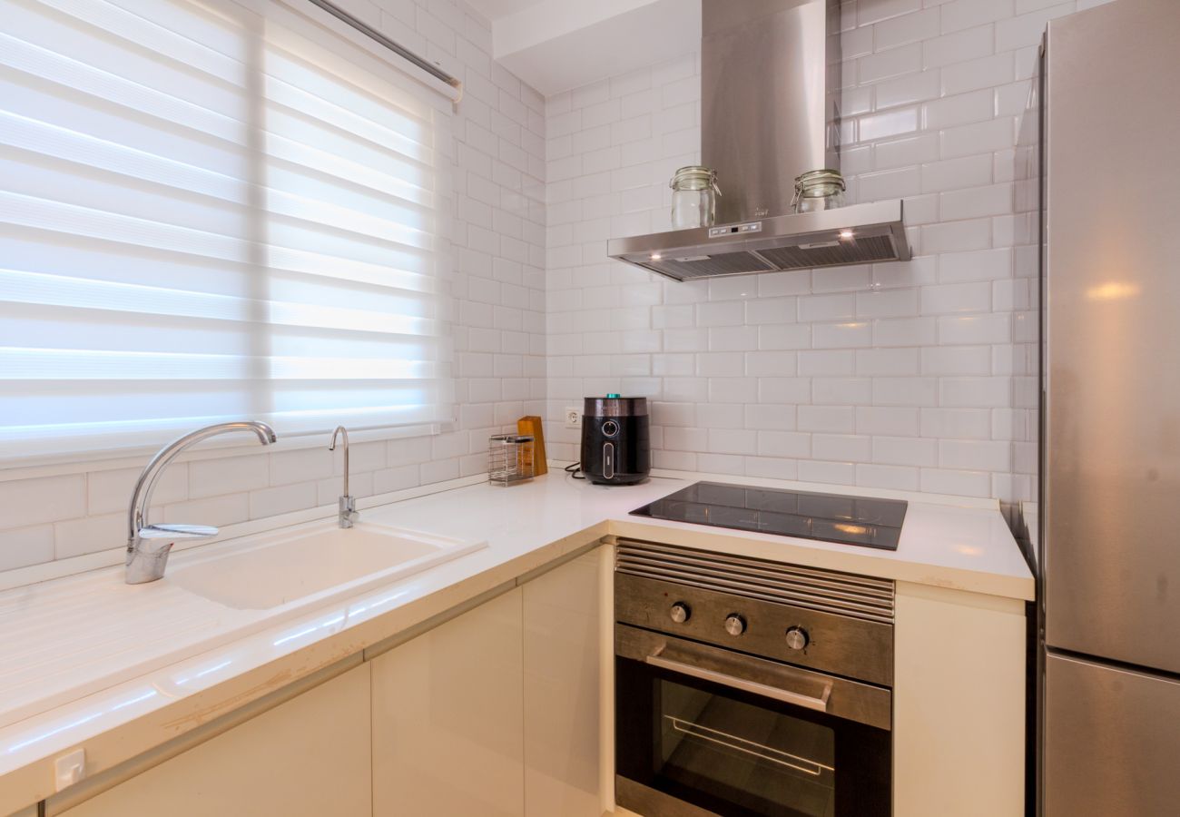 Apartment in santa pola - Apartamento tranquilo con vistas al mar
