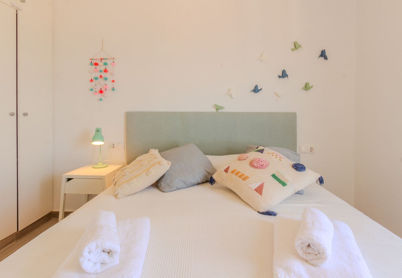 Apartment in santa pola - Apartamento tranquilo con vistas al mar