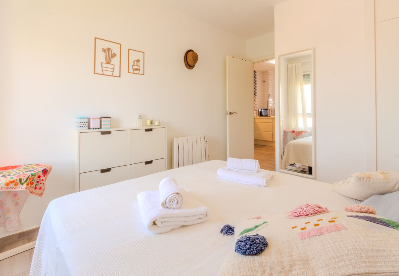 Apartment in santa pola - Apartamento tranquilo con vistas al mar