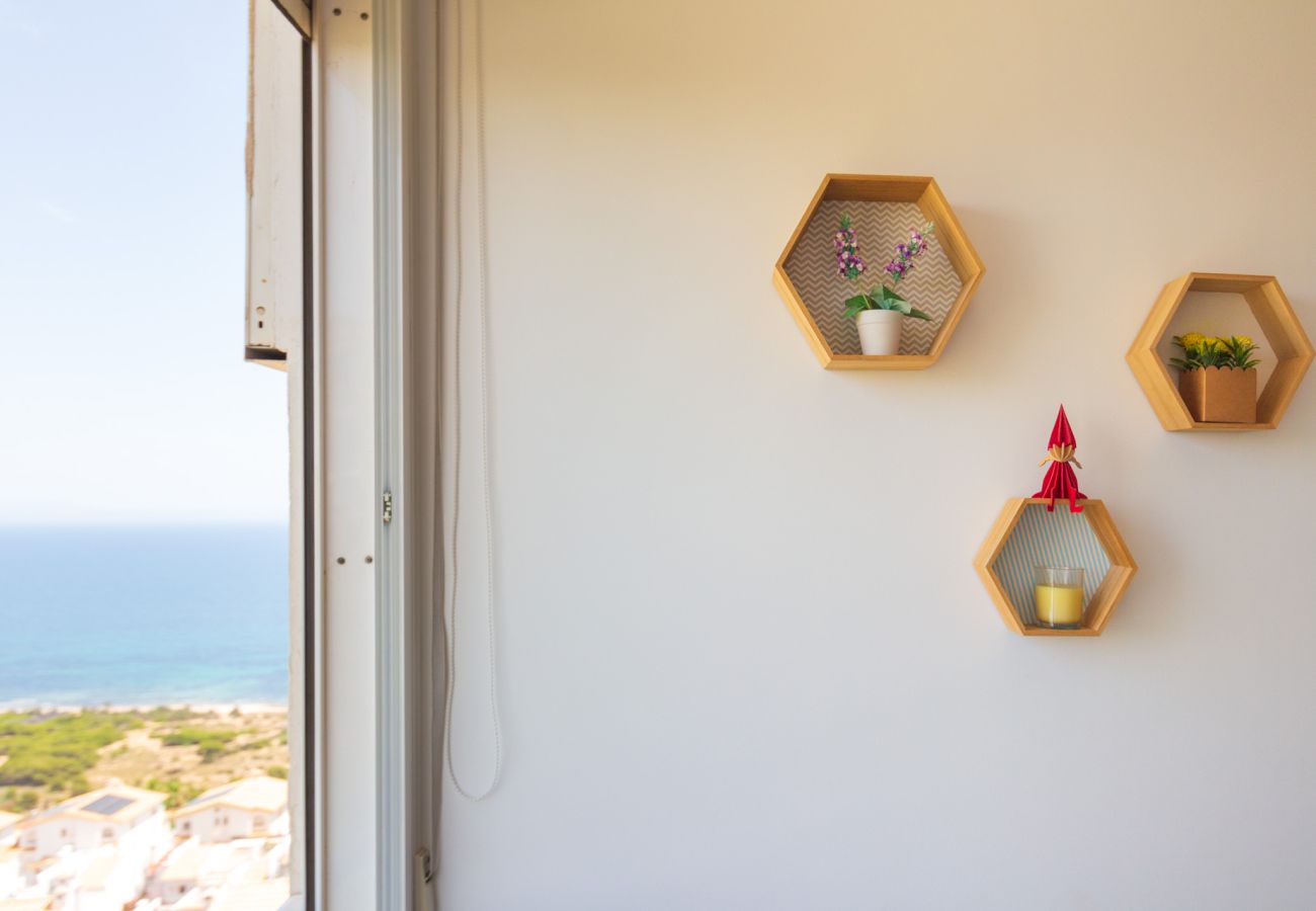 Apartment in santa pola - Apartamento tranquilo con vistas al mar