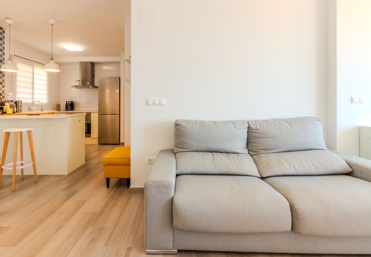 Apartment in santa pola - Apartamento tranquilo con vistas al mar
