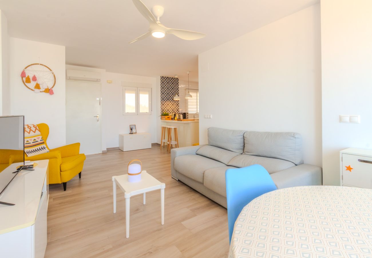 Apartment in santa pola - Apartamento tranquilo con vistas al mar