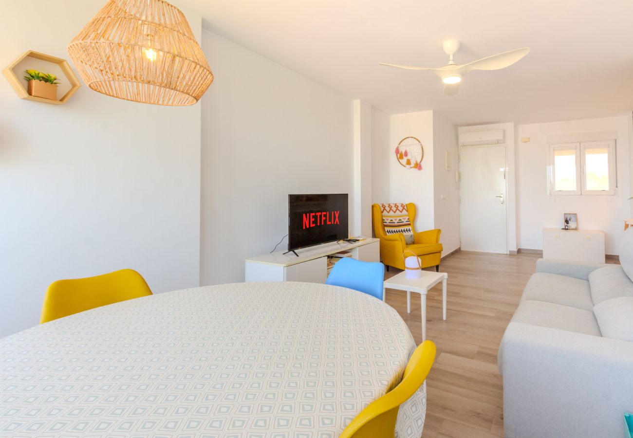 Apartment in santa pola - Apartamento tranquilo con vistas al mar