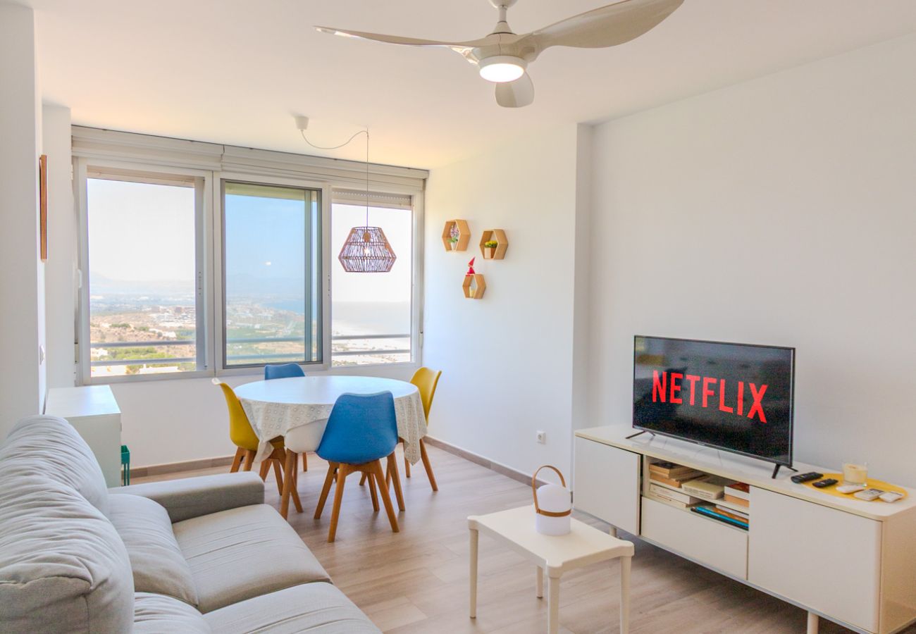 Apartment in santa pola - Apartamento tranquilo con vistas al mar