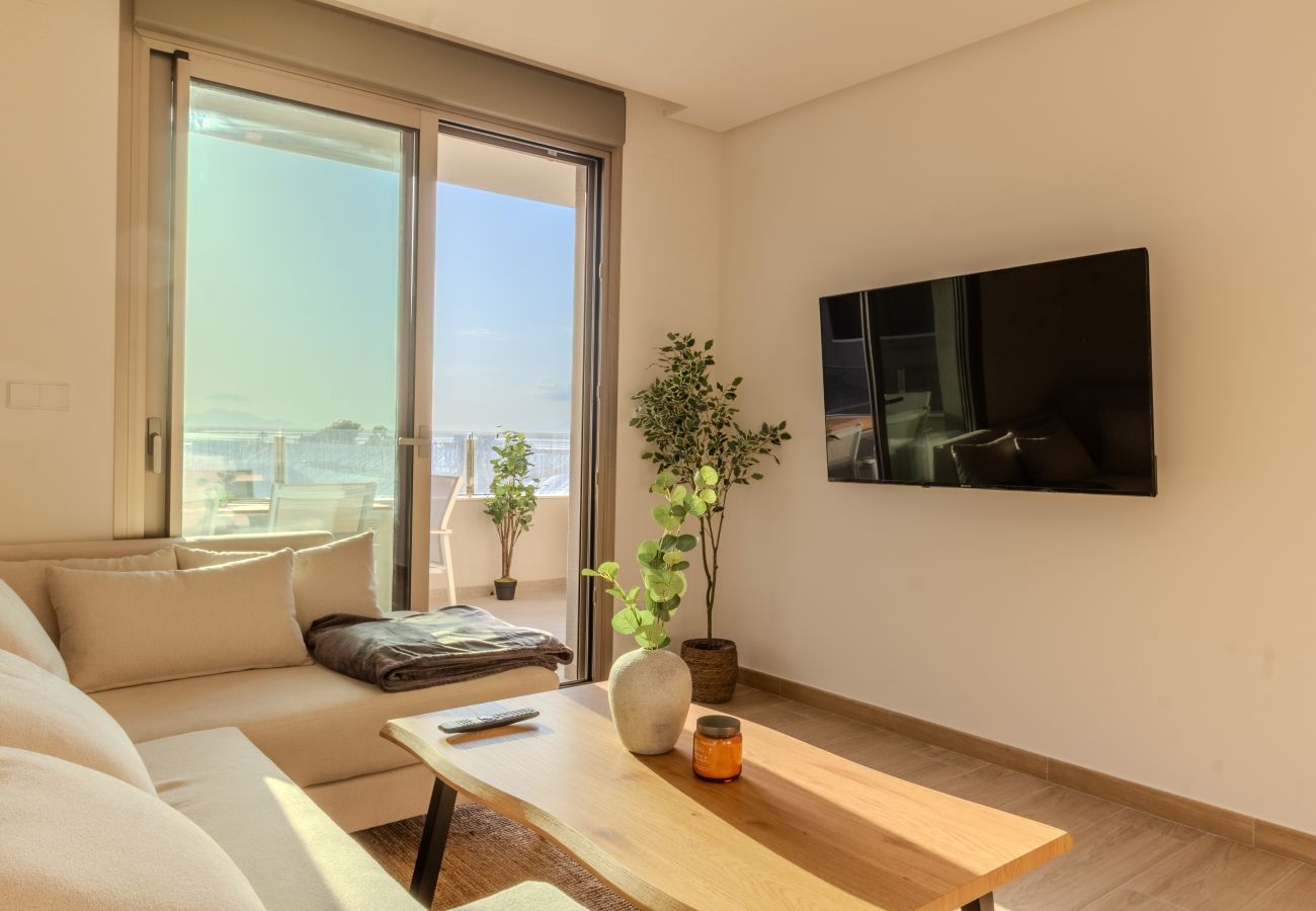 Apartment in santa pola - Moderno piso frente al mar (+11 días temporada)