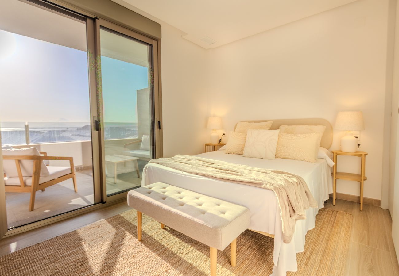 Apartment in santa pola - Moderno piso frente al mar (+11 días temporada)