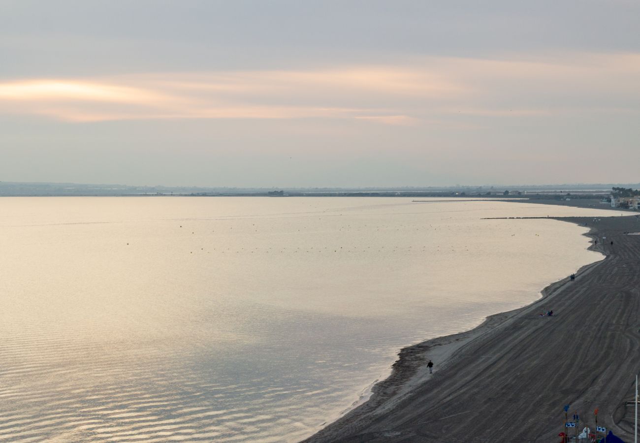 Apartment in santa pola - Balcony facing the sea