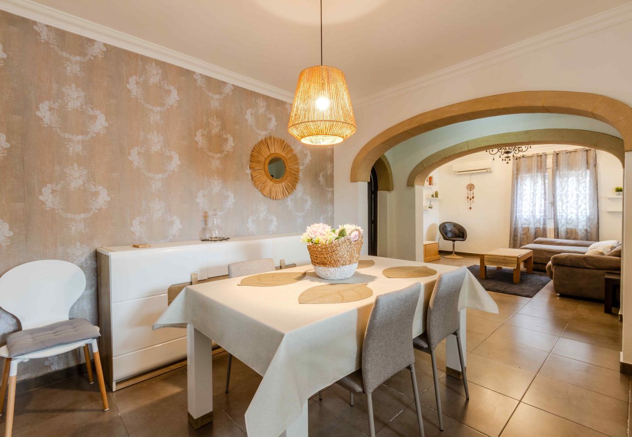 House in Javea - Villa for 8 near Playa del Arenal with a garden and barbecue