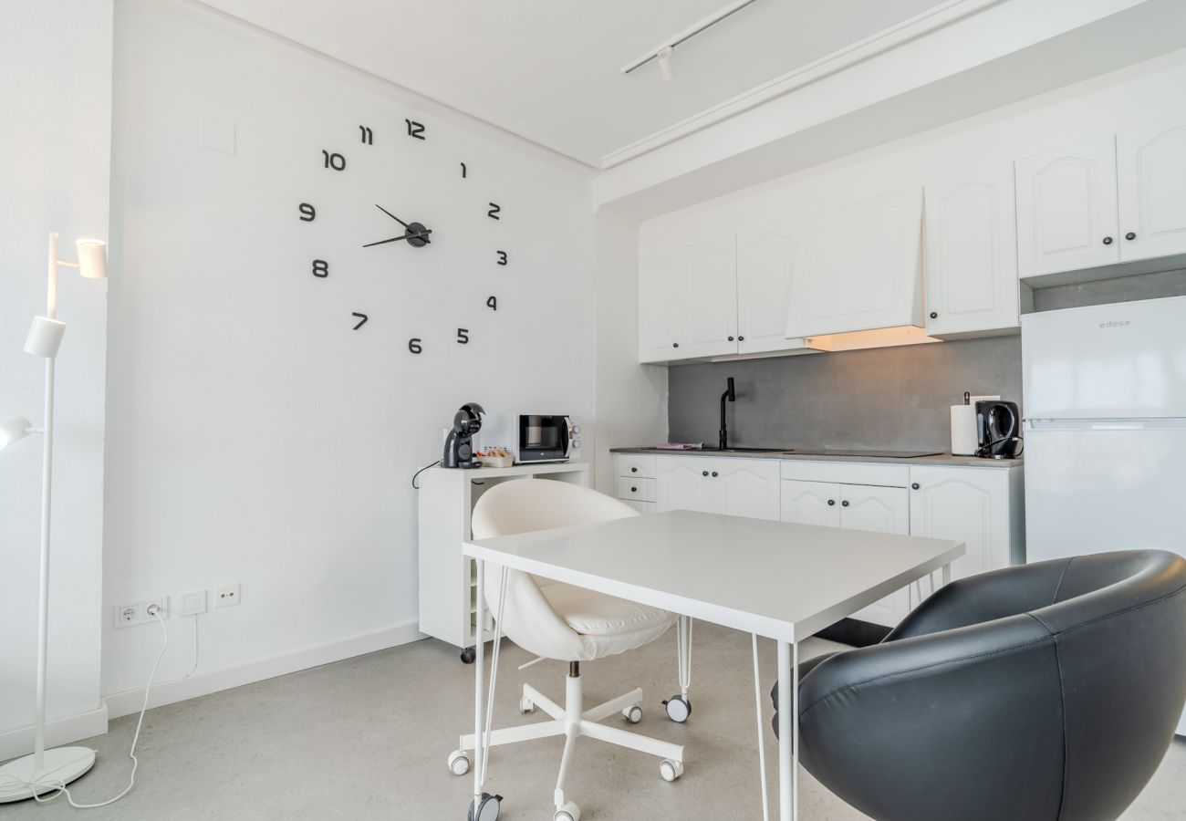 Apartment in santa pola - Sea view apartment, terrace and beach 1 min away - Santa Pola