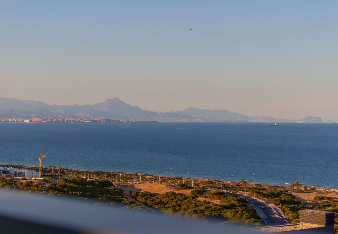 Apartament w Gran Alacant - The Icon - Lujo con Vistas al Mar 